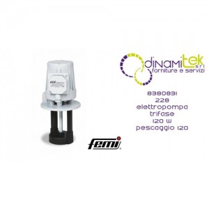 228 POMPE éLECTRIQUE CODE 8380831 FEMI Dinamitek 1