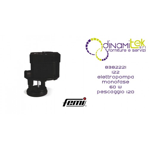 122 ELECTRIC PUMP CODE 8382221 FEMI Dinamitek 1