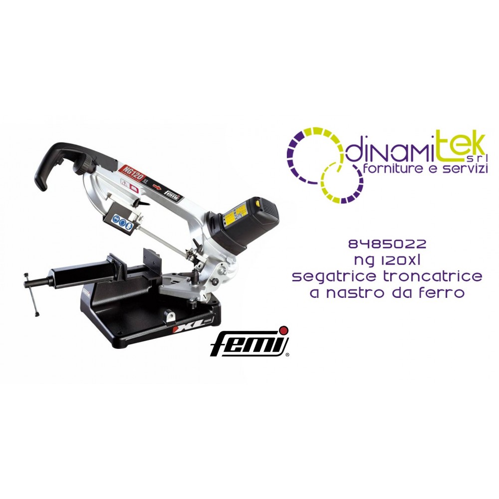 NG120XL IRON BAND SAWING MACHINE COD 8485022 FEMI Dinamitek 1