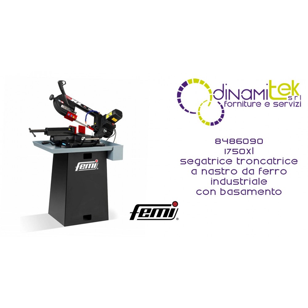 1750 XL EISENBANDSäGEMASCHINE COD 8486090 FEMI Dinamitek 1