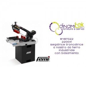 SCIE à RUBAN EN FER 2200 XL COD 8487022 FEMI Dinamitek 1