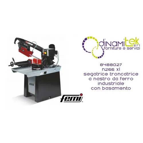 N266XL EISENBANDSäGEMASCHINE COD 8488027 FEMI Dinamitek 1