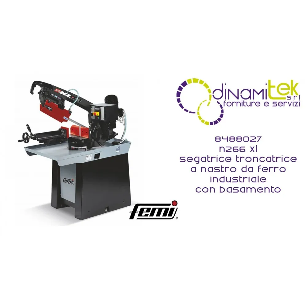 SCIE à RUBAN DE FER N266XL COD 8488027 FEMI Dinamitek 1