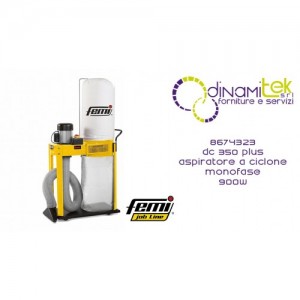 ASPIRATEUR CYCLONE DC 350 PLUS COD 8674323 FEMI Dinamitek 1