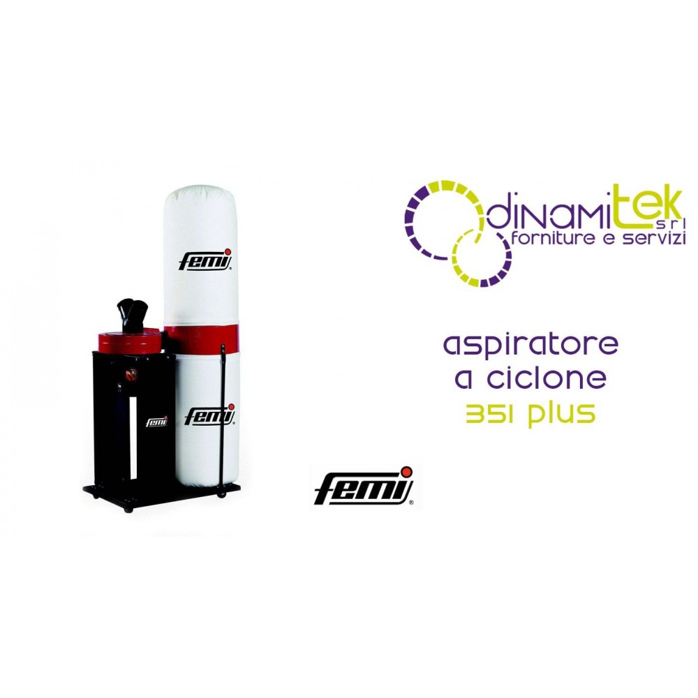 351 PLUS CYCLONE ASPIRATOR COD 8670422 FEMI Dinamitek 1