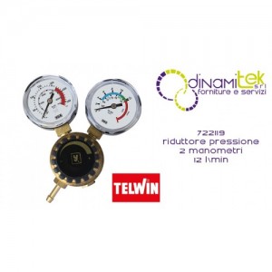722119 DRUCKMINDERER 2 MANOMETER 12 L MIN TELWIN Dinamitek 1