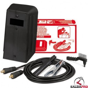 TELWIN 801096 KIT SALDATURA MMA 200 A 16 mmq 3 piu 2 m DX 25 Dinamitek 2