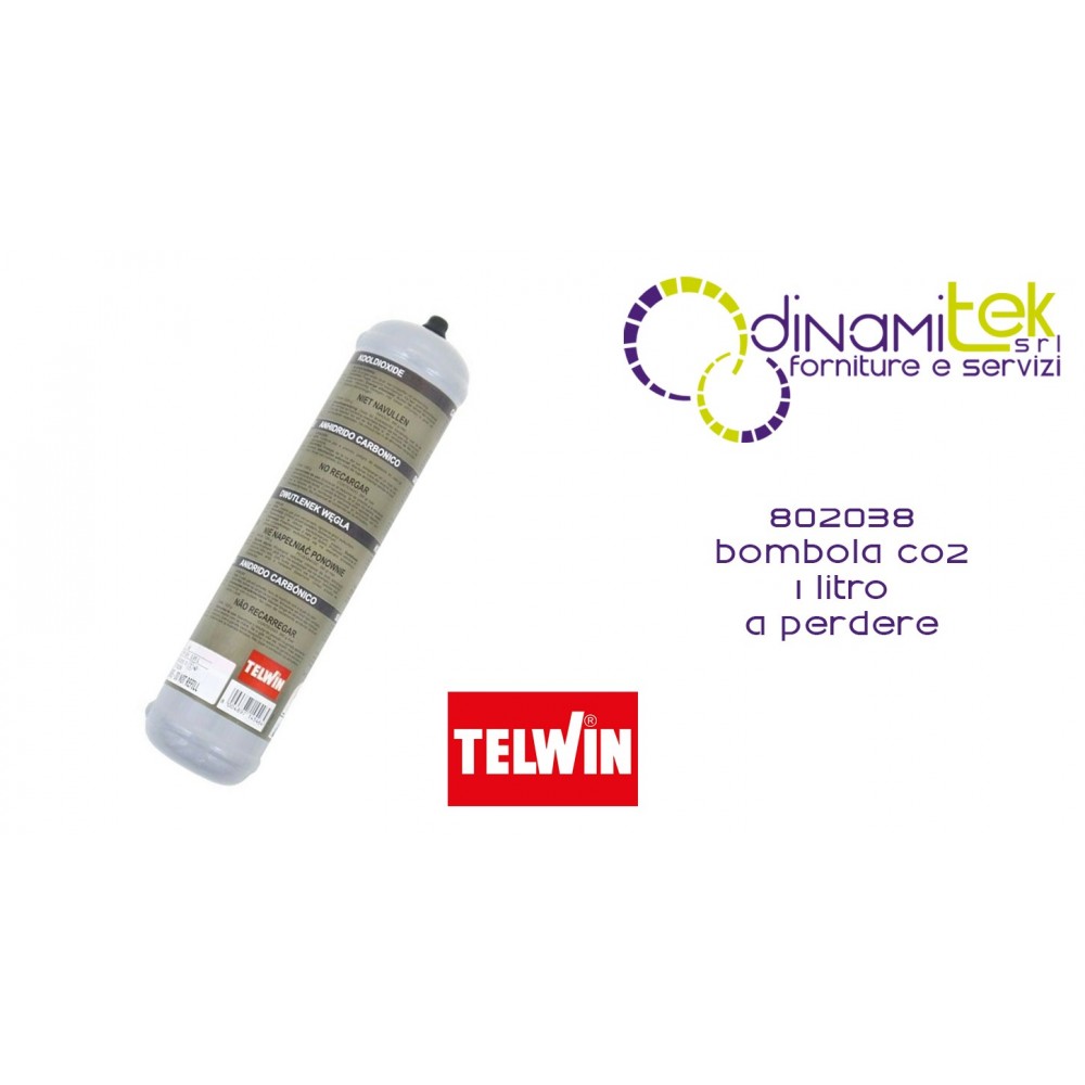 802038 CO2 CILINDRO 1 EL PERDER TELWIN Dinamitek 1