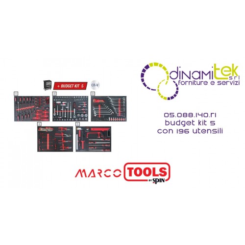 05.088.140.R1 KIT ÉCONOMIQUE 5/196 OUTILS POUR..