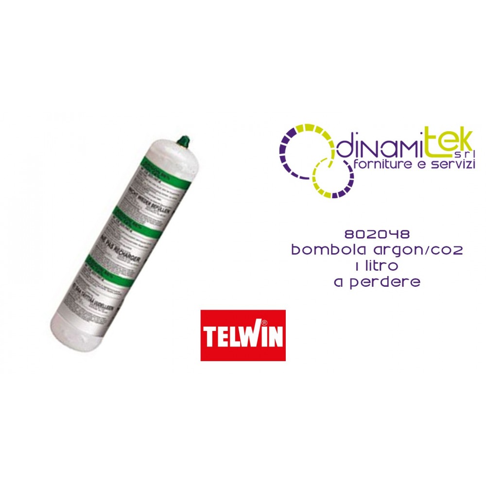 802048 ARGON / CO2-ZYLINDER 1 THE LOSE TELWIN Dinamitek 1