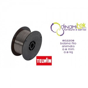 802208 BOBINE DE FIL FOURRé 0,8 MM 0,8 KG TELWIN Dinamitek 1