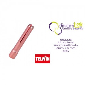 TELWIN 802225 KIT 3 PINZE SERRA ELETTRODO diam. 1.6 mm ST9V Dinamitek 1
