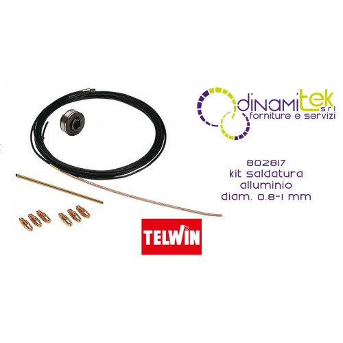 802817 ALUMINIUMSCHWEIßSATZ DURCHM. 0,8-1 MM TELWIN Dinamitek 1