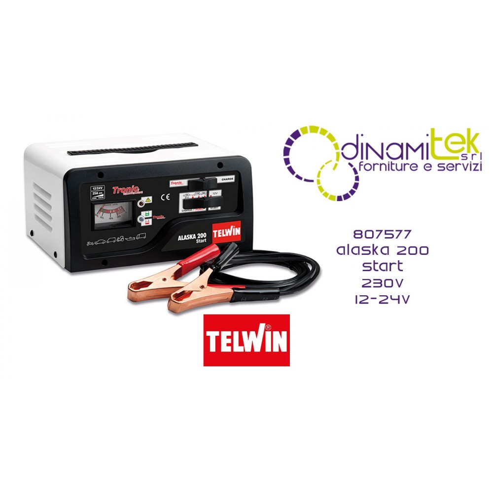 DéMARREUR 230V 12-24V ALASKA 200 TELWIN Dinamitek 1