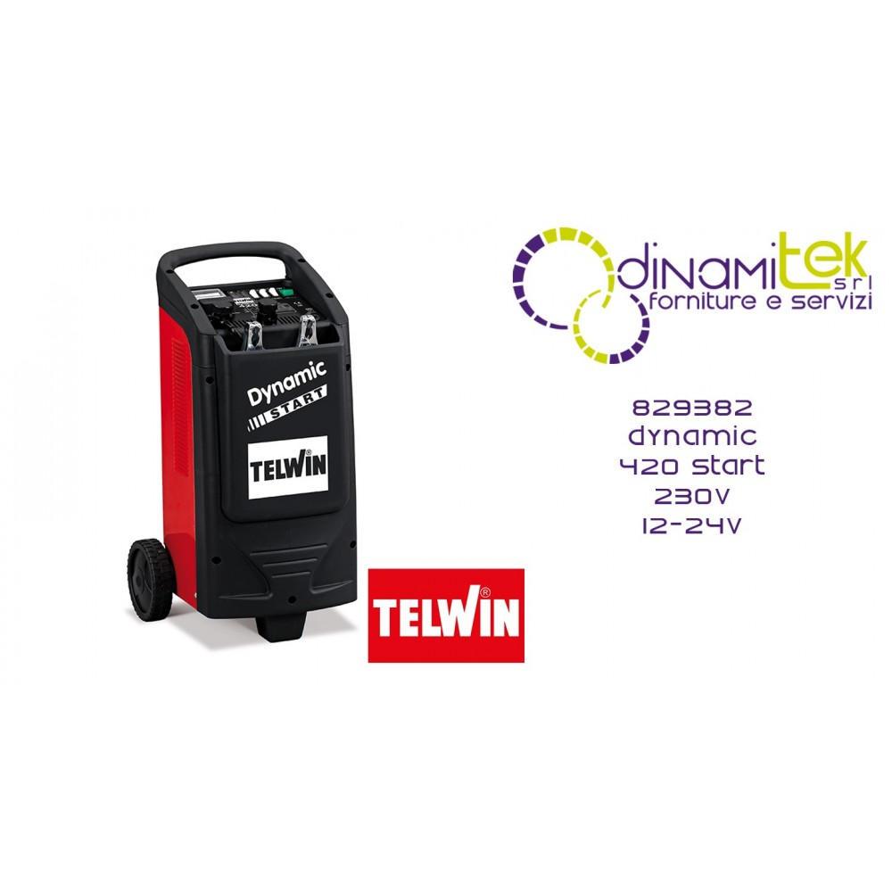 START STARTER 230V 12-24V DYNAMIC 420 TELWIN Dinamitek 1