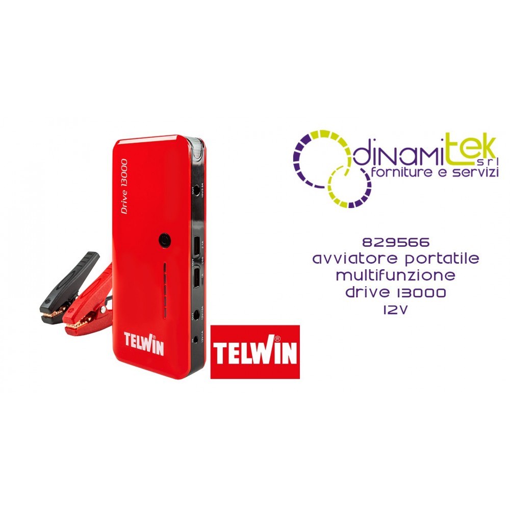 ARRANCADOR 12V DRIVE 13000 TELWIN Dinamitek 1