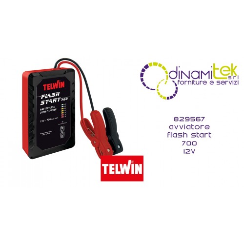 12V ANLASSER FLASH START 700 TELWIN Dinamitek 1
