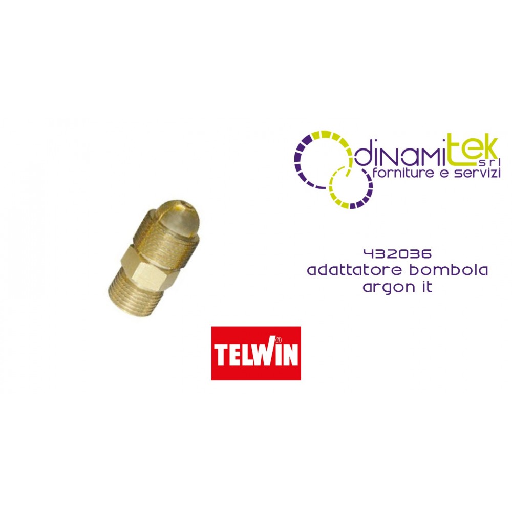432036 ADATTATORE BOMBOLA ARGON IT TELWIN Dinamitek 1