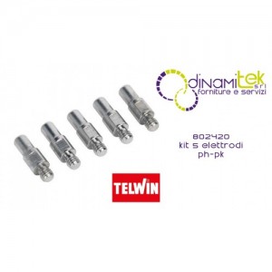 802420 ACCESSORIO SALDATRICE KIT 5 ELETTRODI PH-PK TELWIN Dinamitek 1