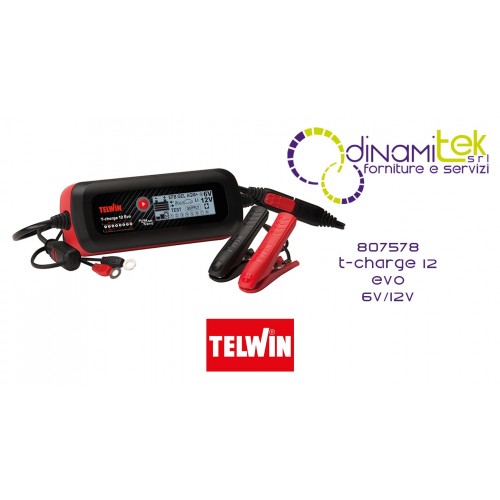 807578 AVVIATORE T-CHARGE 12 EVO 6-12V TELWIN Dinamitek 1