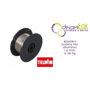 802064 ACCESSORIO SALDATRICE BOBINA FILO ALLUMINIO 1.0 mm 0.45 kg TELWIN Dinamitek 1