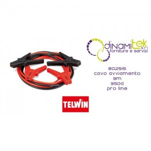 TELWIN 802515 CAVO AVVIAMENTO 3M 350A-PRO LINE Dinamitek 1