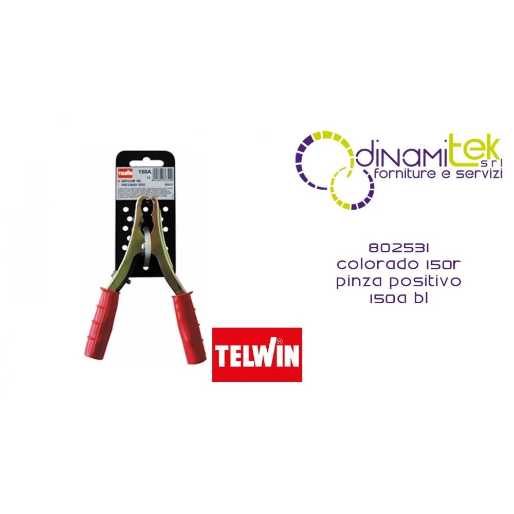 802531 COLORADO 150R PINZA POSITIVO 150 A BL TELWIN Dinamitek 1