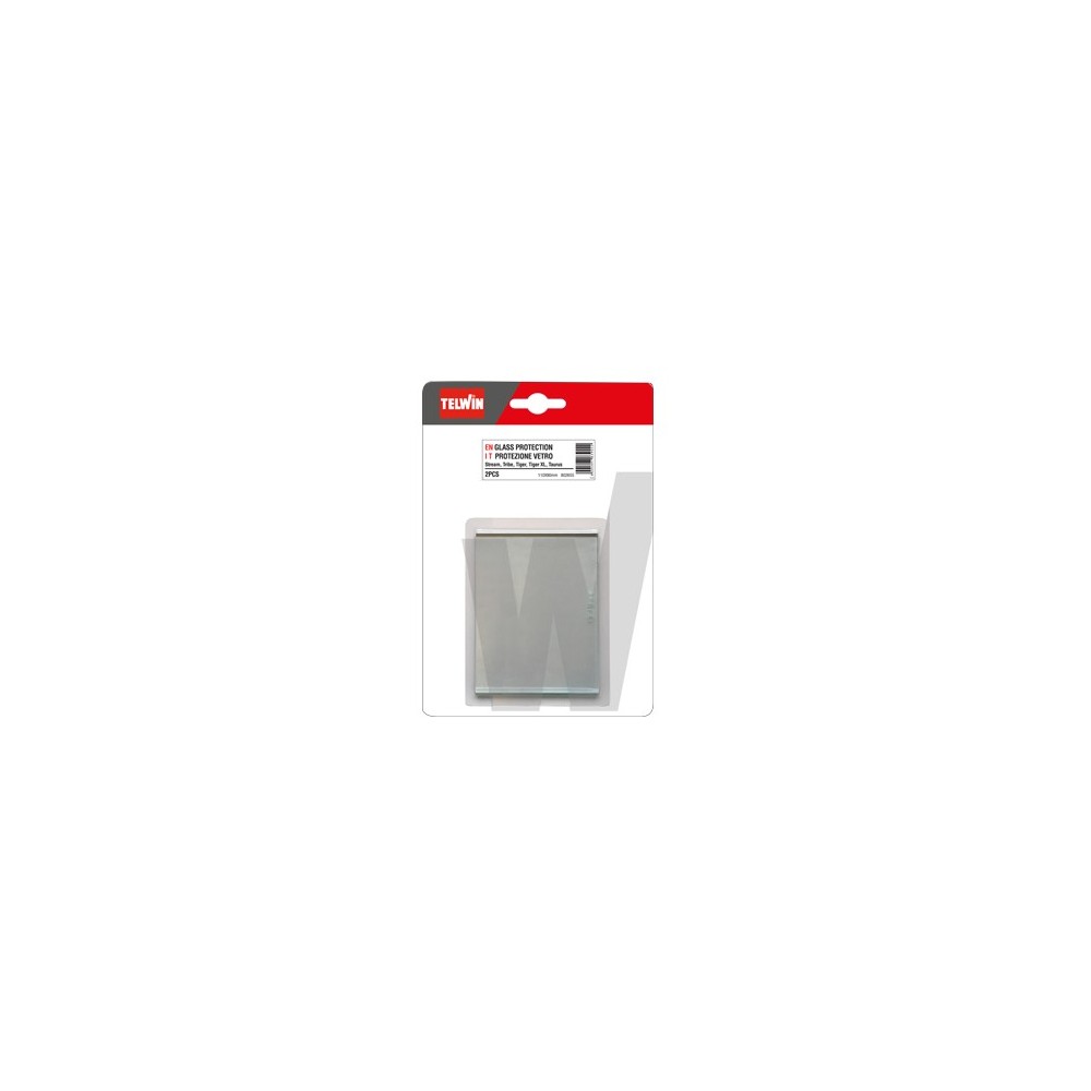 802655 KIT 2 pz PROTEZIONE VETRO ESTERNO 90 x 110 mm TELWIN Dinamitek 2