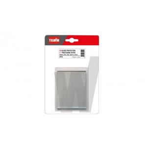 802655 KIT 2 pz PROTEZIONE VETRO ESTERNO 90 x 110 mm TELWIN Dinamitek 2