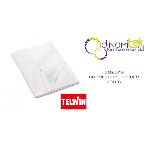 802679 COPERTA ANTI CALORE 1100°C TELWIN Dinamitek 1