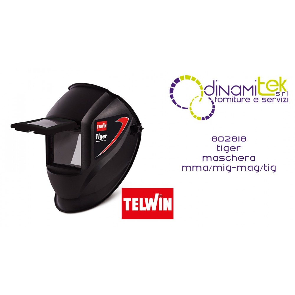 802818 TIGER MASCHERA MMA/MIG-MAG/TIG TELWIN Dinamitek 1
