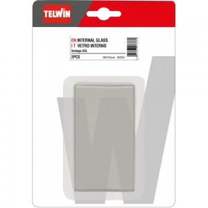 802951 KIT 2 pz PROTEZIONE VETRO INTERNO 96X104 mm TELWIN Dinamitek 2