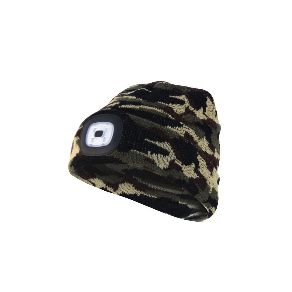 VELAMP LIGHTHOUSE CAPELLINO CAMOUFLAGE CON LUCE FRONTALE LED RICARICABILE Dinamitek