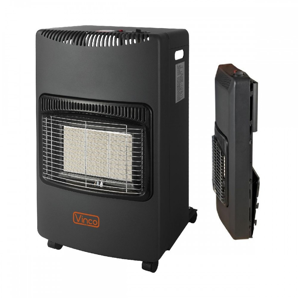 VINCO 71417 STUFA A GAS PIEGHEVOLE 4200W GREY Dinamitek 2