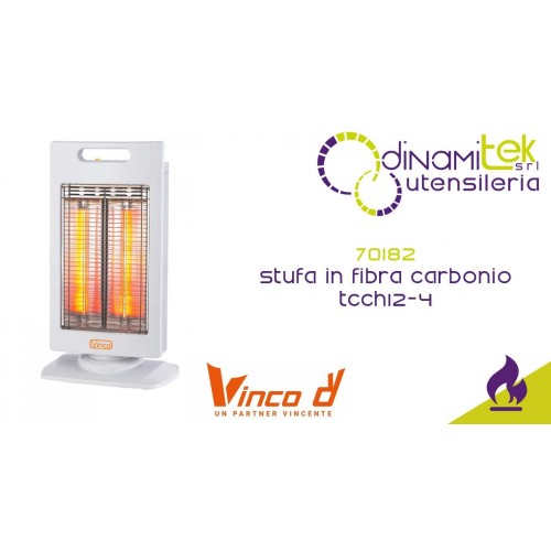 VINCO 70182 STUFA IN FIBRA CARBONIO TCCH12-4 Dinamitek 1