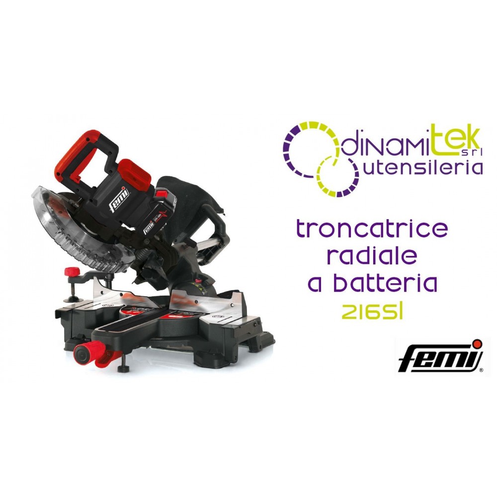 FEMI 8427051 216SL 20V TRONCATRICE A BATTERIA Dinamitek 1
