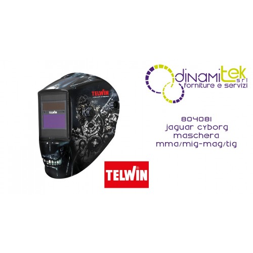 804081 JAGUAR CYBORG MASCHERA MMA/MIG-MAG/TIG TELWIN Dinamitek 1