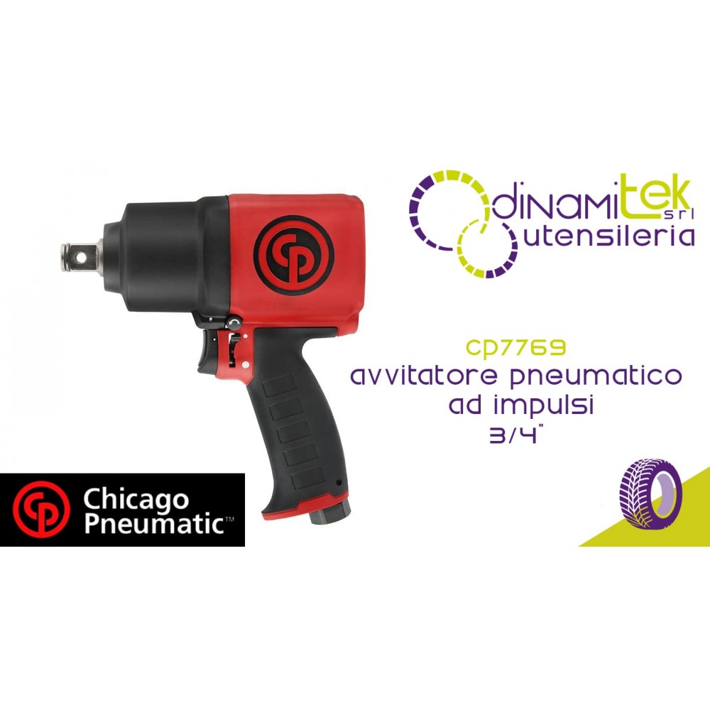 CHICAGO PNEUMATIC CP7769 AVVITATORE PNEUMATICO AD IMPULSI 3/4" Dinamitek 1