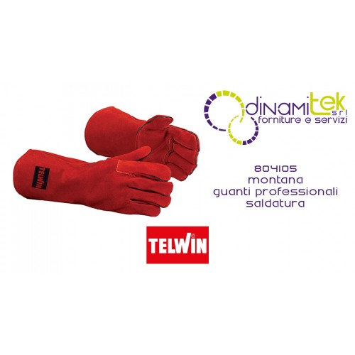804105 MONTANA GUANTI PROFESSIONALI SALDATURA TELWIN Dinamitek 1