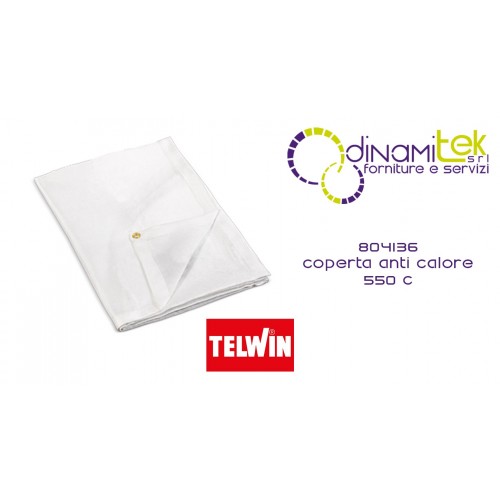 804136 COPERTA ANTI CALORE 550°C TELWIN Dinamitek 1