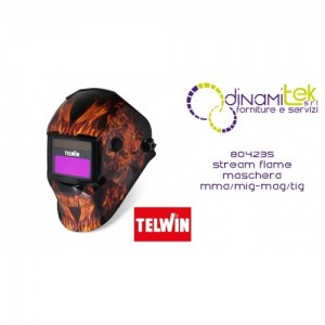 804235 STREAM FLAME MASCHERA MMA/MIG-MAG/TIG TELWIN Dinamitek 1