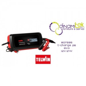 807595 AVVIATORE T-CHARGE 26 EVO 12-24V TELWIN Dinamitek 1