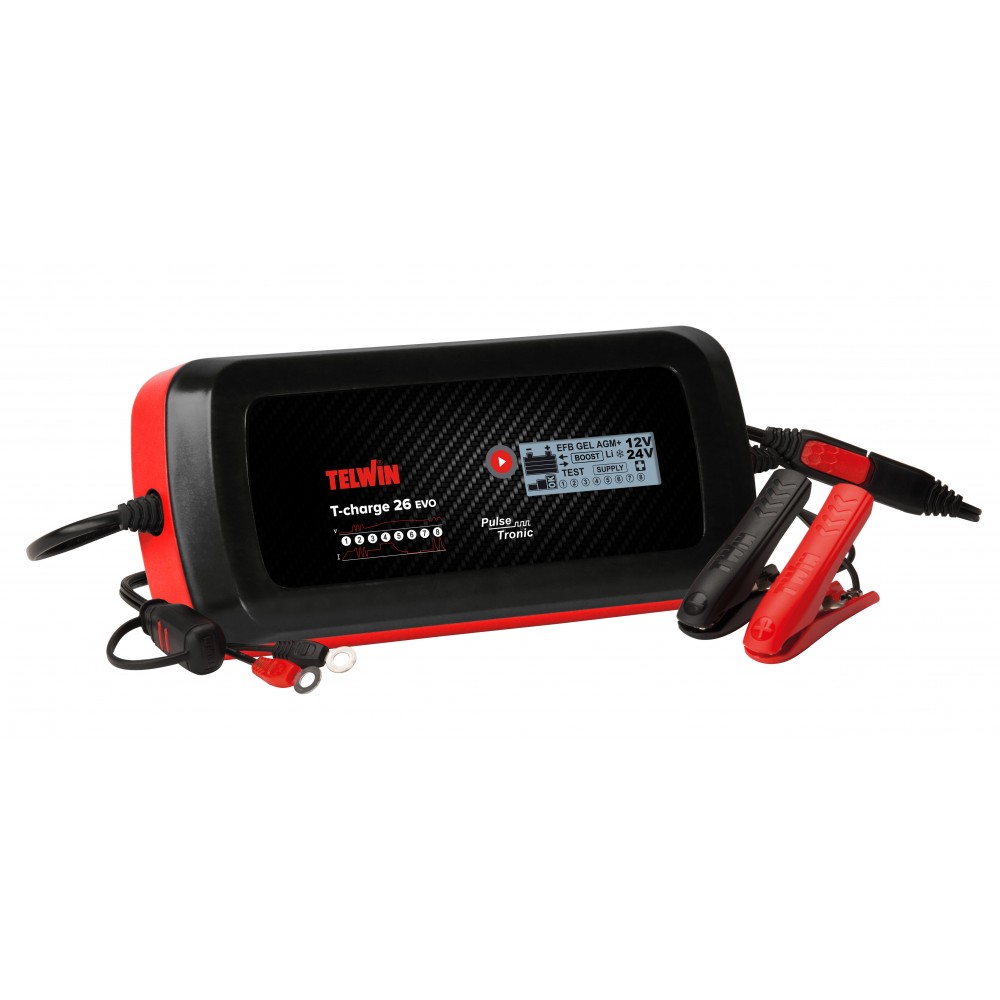 807595 AVVIATORE T-CHARGE 26 EVO 12-24V TELWIN Dinamitek 2