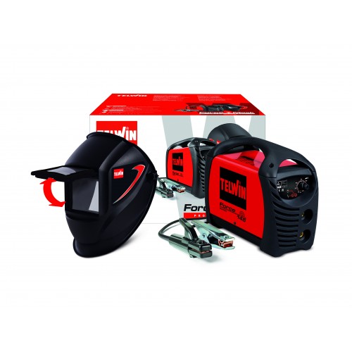 815862 SALDATRICE FORCE 145 230V ACC. CON MASCHERA TELWIN Dinamitek 2