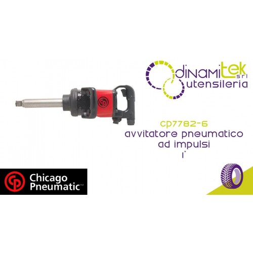 CHICAGO PNEUMATIC CP7782-6 AVVITATORE PNEUMATICO AD IMPULSI 1" Dinamitek 1
