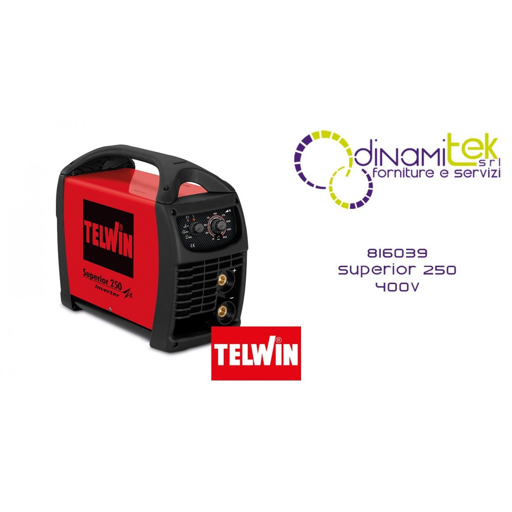 816039 SALDATRICE SUPERIOR 250 400V TELWIN Dinamitek 1