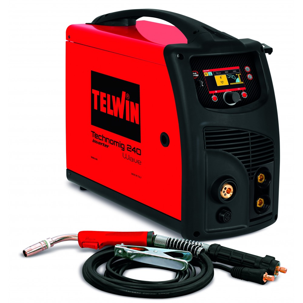816076 SALDATRICE TECHNOMIG 240 WAVE 230V TELWIN Dinamitek 2
