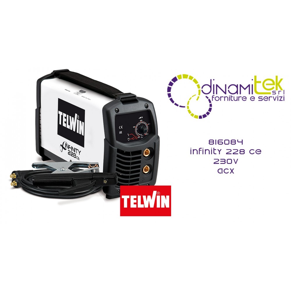 816084 SALDATRICE INFINITY 228 CE 230V ACC. TELWIN Dinamitek 1