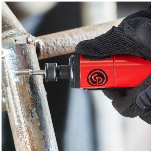 CHICAGO PNEUMATIC CP872 SMERIGLIATRICE PNEUMATICA DIRITTA CON PINZA 1/4"(6 mm) Dinamitek 3