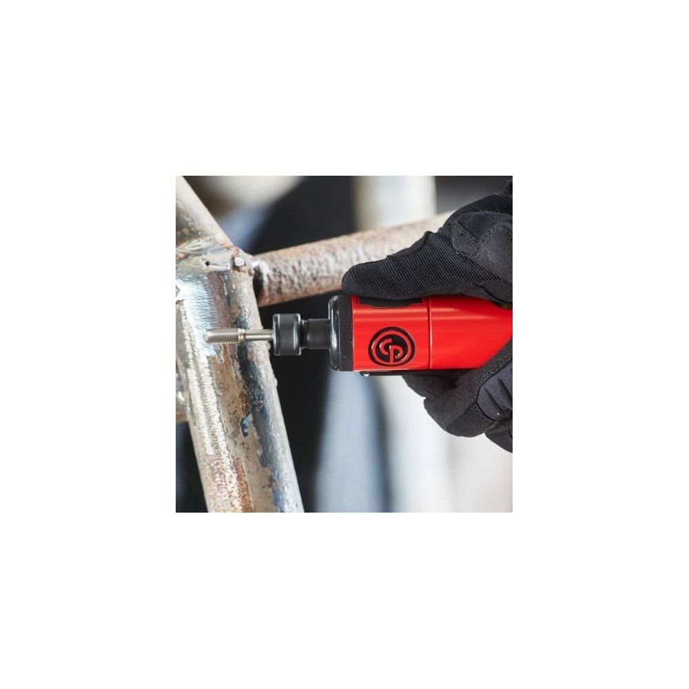 CHICAGO PNEUMATIC CP872 SMERIGLIATRICE PNEUMATICA DIRITTA CON PINZA 1/4"(6 mm) Dinamitek 3